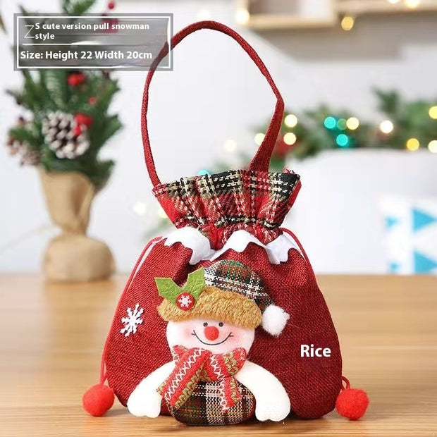 Christmas candy gift bag for children