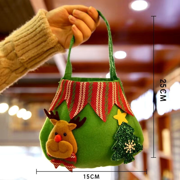 Christmas candy gift bag for children