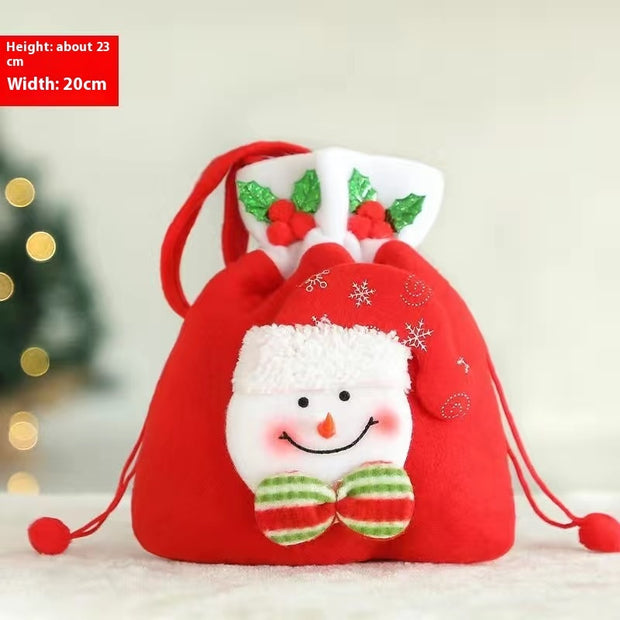 Christmas candy gift bag for children