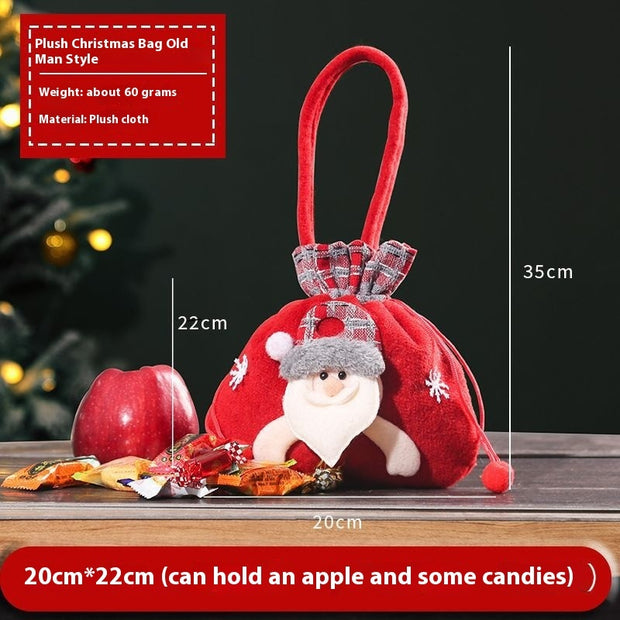 Christmas candy gift bag for children
