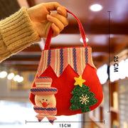 Christmas candy gift bag for children