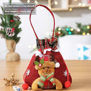 Christmas candy gift bag for children