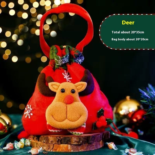 Christmas candy gift bag for children